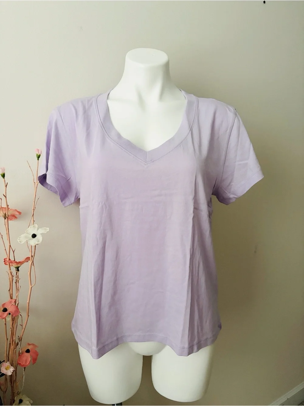 J Crew vintage jersey relaxed V-neck T-shirt